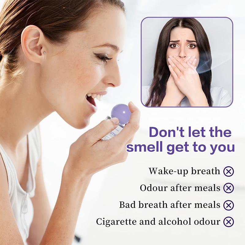 15ml Probiotic Mint Oral Spray – Sugar-Free, Compact Portable Breath Freshener for Lasting Freshness and Oral Care, Promotes Oral Health, Travel & Date Must-Have Keep Oral Long-Lasting Freshness