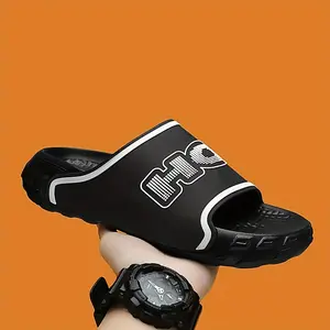 Fashionable And Versatile Men'S Open-Toe Sandals, Suitable for Home And Outdoor Beach Use, Made of Comfortable, Durable, Slip-Resistant, And Wear-Resistant EVA Material, New Style for Summer 2025.Suitable for Men & Women