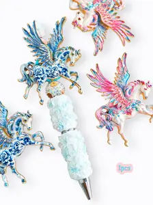 Creative Happy Little Pegasus Ornament, DIY Gift Choice, Perfect for Handmade Beaded Pens Phone Chains Keychains Indoor Decor Car Hanging