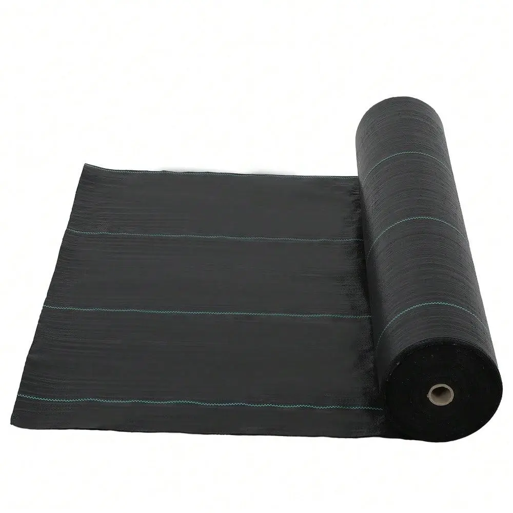 Tela Antihierbas Resistente Para Jardín Y Césped - Control Eficaz De Malezas Y Musgo - Fácil Instalación Y Mantenimiento Exterior - Tela Geotextil Profesional Para áreas Verdes