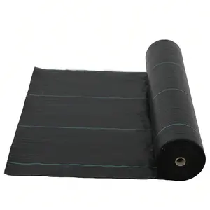 Tela Antihierbas Resistente Para Jardín Y Césped - Control Eficaz De Malezas Y Musgo - Fácil Instalación Y Mantenimiento Exterior - Tela Geotextil Profesional Para áreas Verdes