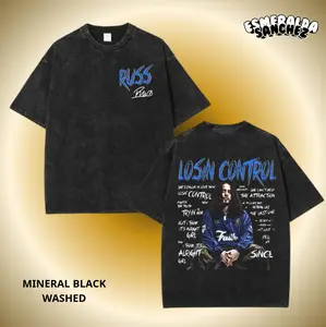 Russ Losin Control Tour 2025 Shirt Into The Wild Graphic Tee for Fans