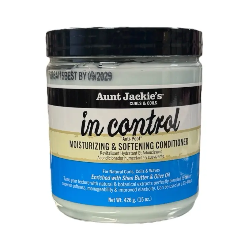 Aunt Jackie’s In Control Cream Conditioner with Shea Butter and Olive Oil