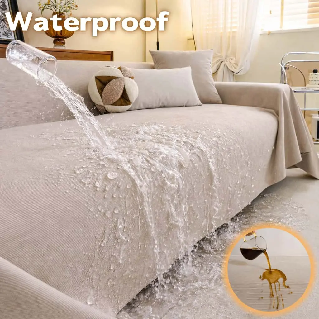 Waterproof Sofa Throw Blanket 1PC, Soft Anti-Slip Sofa Cover Towel, Spill-Resistant Furniture Protector, Washable Sofa Slipcover for Living Room, Pet & Kids Friendly Sofa Throw, Waterproof Couch Cover, Slipcovers for Couches and Sofas