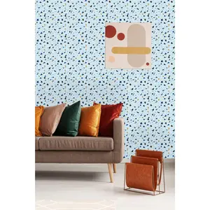 Terrazzo Seamless Pattern Wallpaper