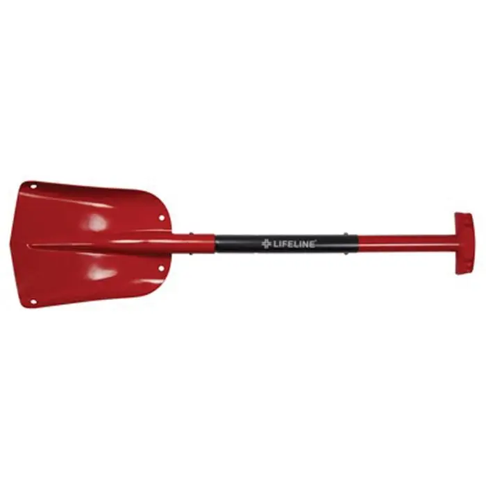 Lifeline 568226 Aluminum Utility Collapsible Shovel - Red