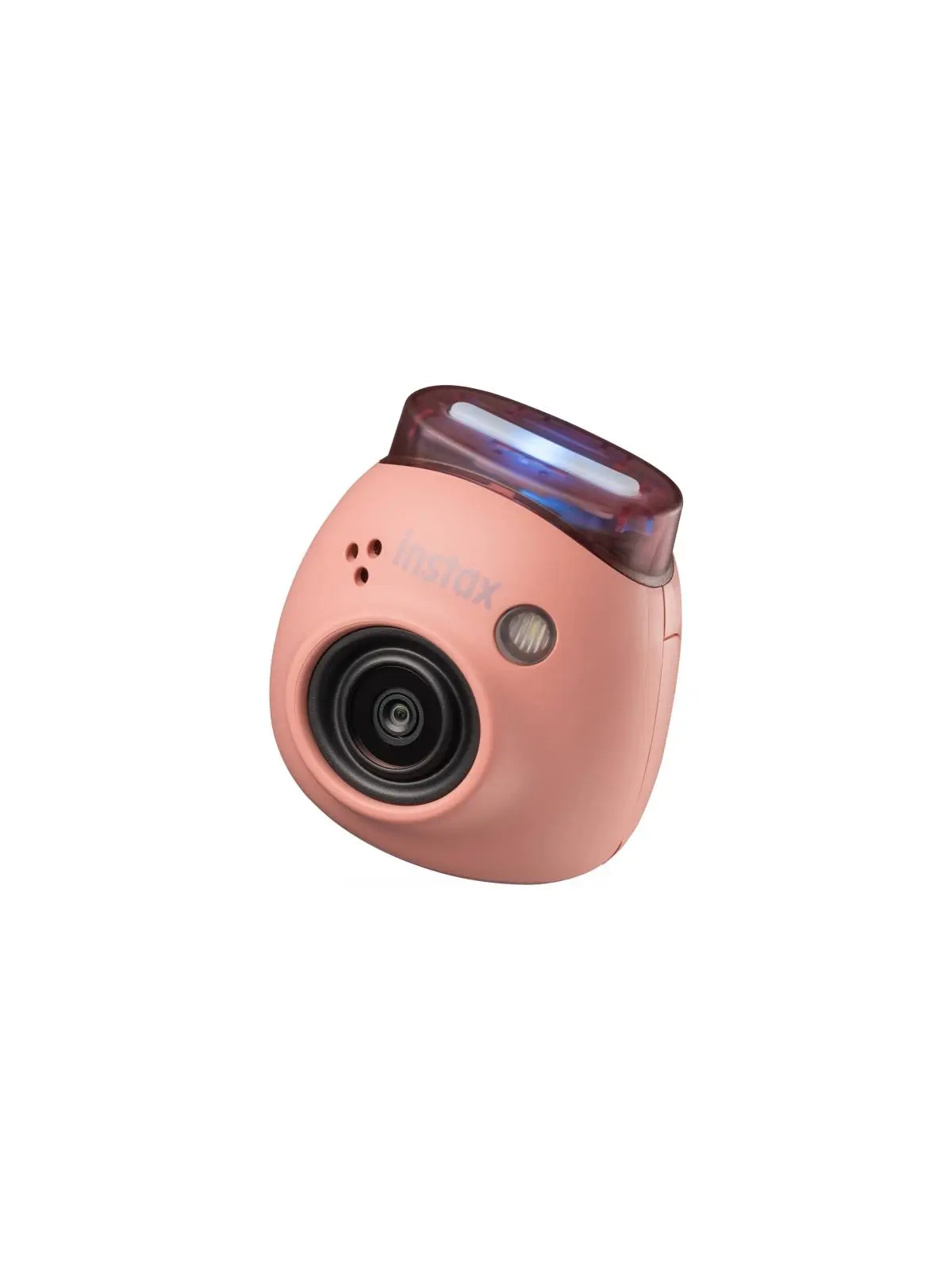 Fuji Film USA 600023913 Instax Pal Instant Digital Camera Device - Powder Pink, Plastic Body, Portable Instant Camera, Mobile-Connected, Rechargeable Li-Ion, Bluetooth-Enabled, Internal Memory, Auto Exposure