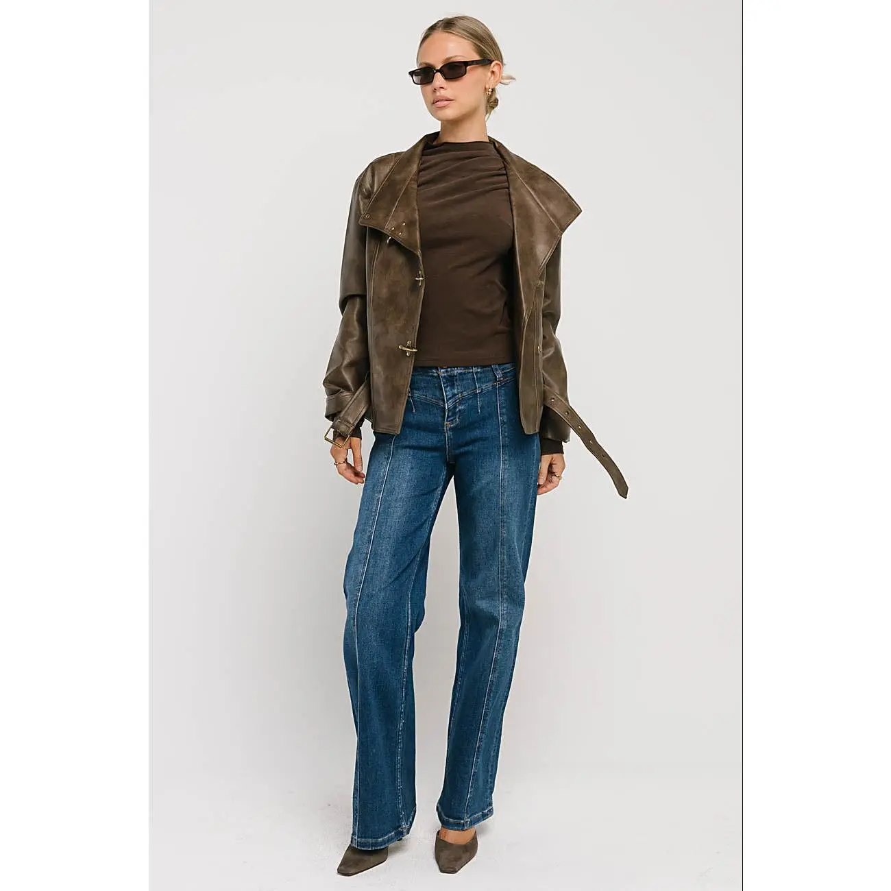 Danika Vegan Leather Jacket