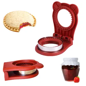 The Original Sandwich Cutter and Sealer Uncrustables Maker Crustless Bread Cutter Sandwich Decruster For Kids Back to School Bento Box Accessories