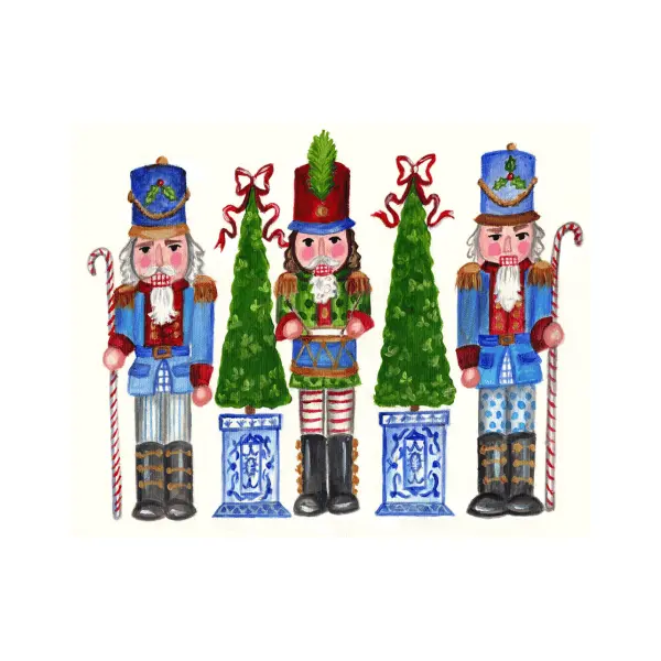 Nutcracker Trio | Set of 20 Paper Placemats