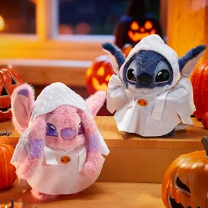 MINISO Disney Lilo & Stitch Pumpkin Plush – Spooky Stuffed Doll, Unique Lilo and Stitch Details, Perfect Festive Decor, For All Ages/Disney Fans, Perfect Gift for Christmas&Birthday,Perfect Gift for Mom,#Summervibes