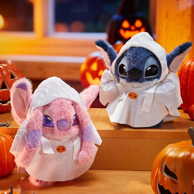 MINISO Disney Lilo & Stitch Pumpkin Plush – Spooky Stuffed Doll, Unique Lilo and Stitch Details, Perfect Festive Decor, For All Ages/Disney Fans, Perfect Gift for Christmas&Birthday,Perfect Gift for Mom,#Summervibes