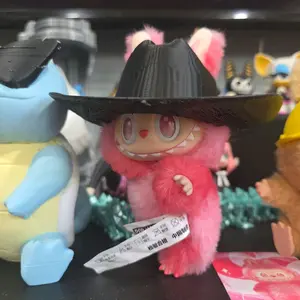 Labubu Hats for Your Labubu - Black Hat Accessory for Collectors