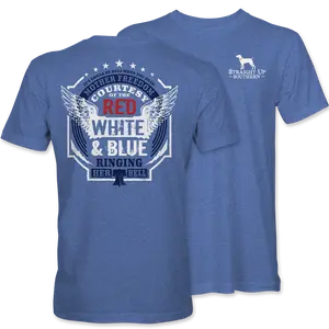 Courtesy of the Red, White & Blue – Freedom Bell Tee