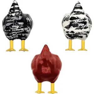 3PC Hilarious Animal Butt Novelty Magnets, Fun Home & Office Decor, Perfect Prank Gift for Locker & Whiteboard