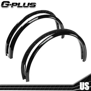 4pcs Fit For 20-21 Tesla Model Y Wide Body Wheel Fender Flare Arch Molded Trims G-PLUS