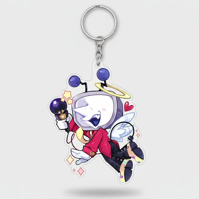 Spamtenna Keychain, Deltarune Undertale Acrylic Keychains | Unique Keychain Designs | Perfect for Backpacks, Keys and Gifts | High Quality and Customer Favorite Items