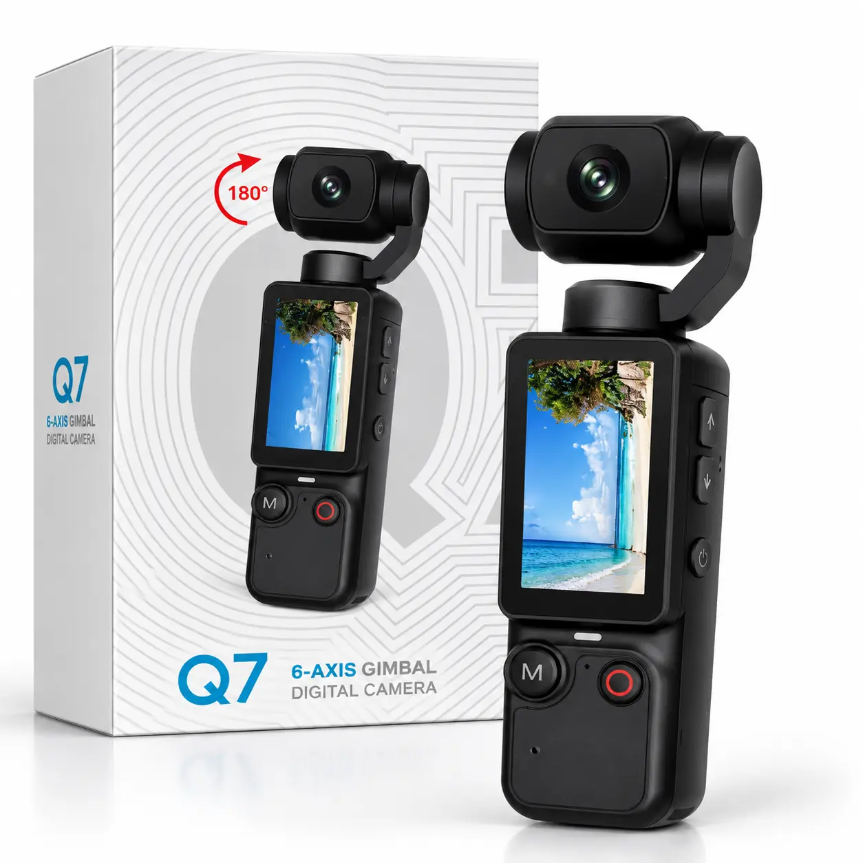 Q7 6-Axis Gimbal Digital Camera
