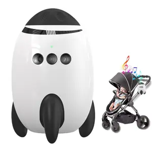 Baby Rocking Chair, Baby Vibration Soother, Gentle Shaking for Any Stroller, Noise Machine, 11 Sounds, Adjustable Speed, Sleep Aid