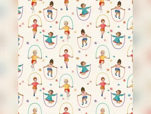 Playground & Park | Jump Rope - Cream by Belle & Boo for Michael Miller | DDC12223-CREM