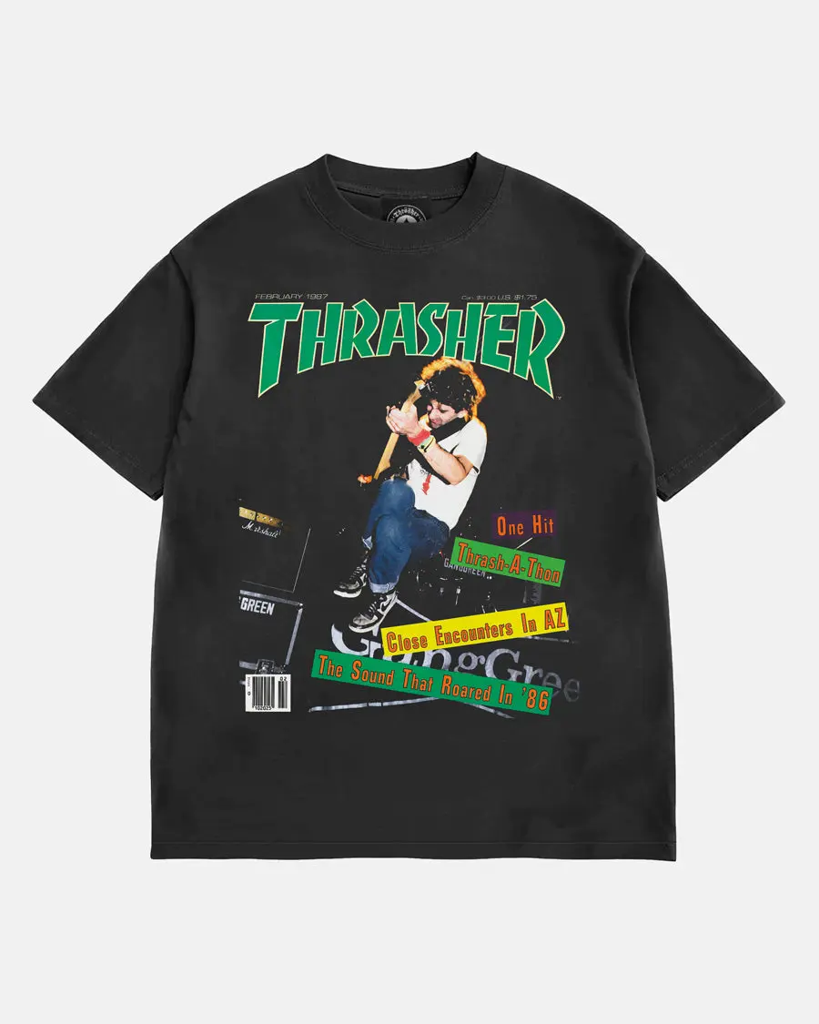 FEBRUARY 1987 VINTAGE T-SHIRT - BLACK