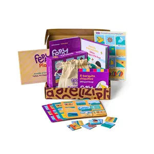 The Courage Box: Yellow, the Happy Little Boat | Spanish Toy Set for Kids