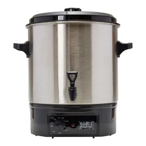 Roots & Harvest - Multi-Purpose Stainless Steel Electric Bath Canner - 27 Liters: Cookware, Kitchen, Canning, Preserving, Homestead