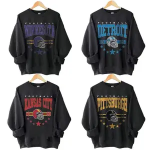 90s All Team Football Sweatshirt, Vintage 1960 Football Sweatshirt, Cowboy Shirt, Cowboy Game Day Shirt, Team Unisex Shirt Gift Football Fan