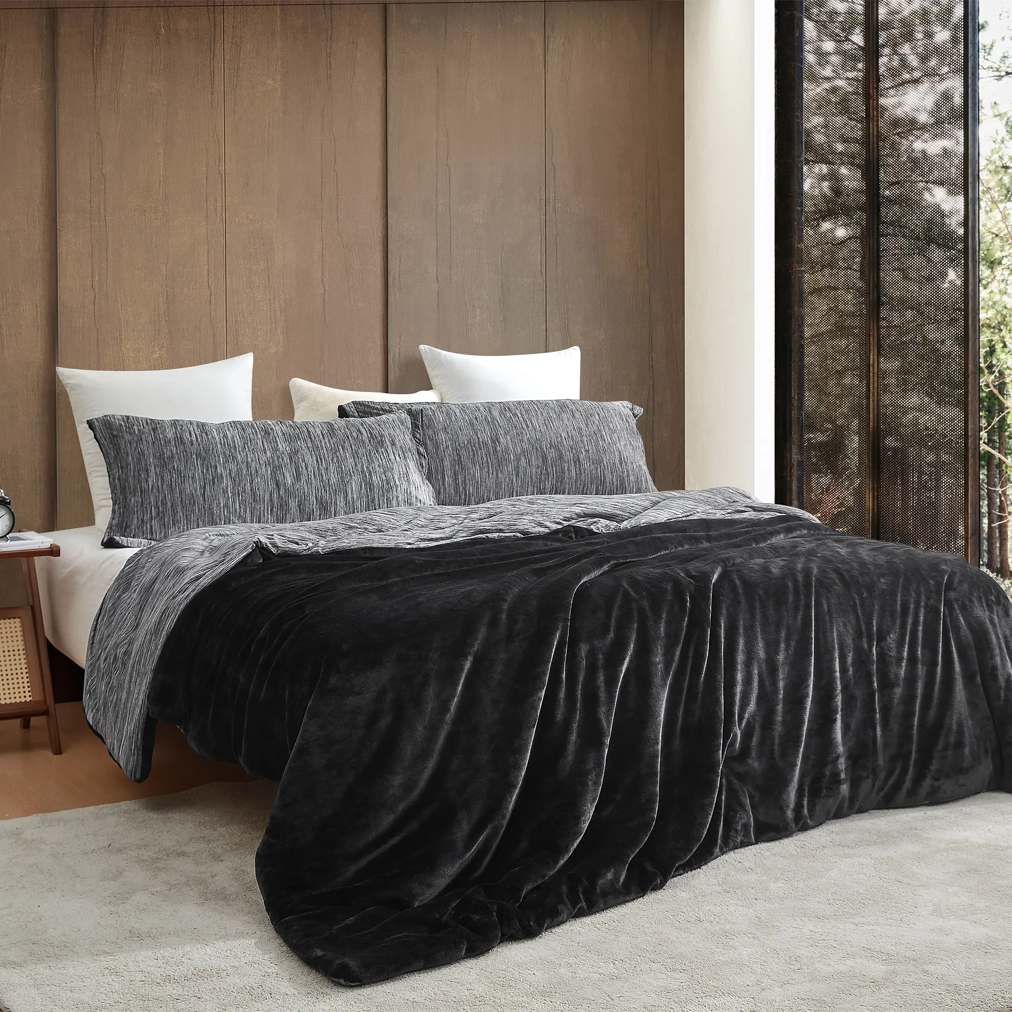 Some Like it Hot - Some Like it Cold - Coma Inducer Oversized Comforter - Black