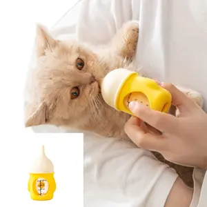 Pet Feeding Bottle for Kittens and Puppies, 20ML Care Bottle, High Temperature Resistant Non-Slip Anti-Drop Design, Ideal for Small Animals
