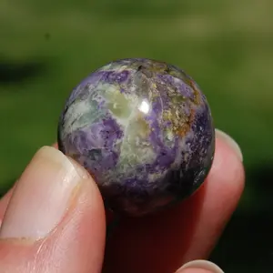 24mm Bolivianite Crystal Sphere, Peru i42