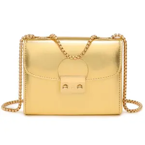 Women Small pink adjustable Crossbody Bag Designer Evening Bag Clutch affordable summer cute Purse Handbag for Wedding/Prom/Party with Double Chain Strap