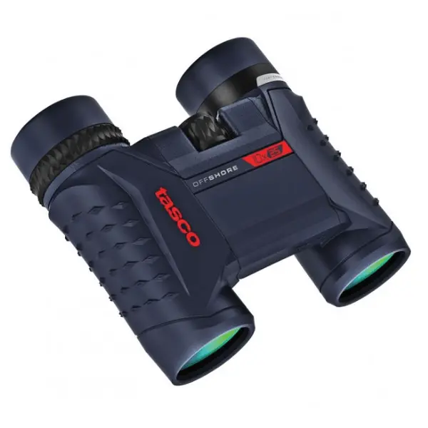 Tasco Offshore 10x 25 mm Waterproof Folding Roof Prism Binoculars