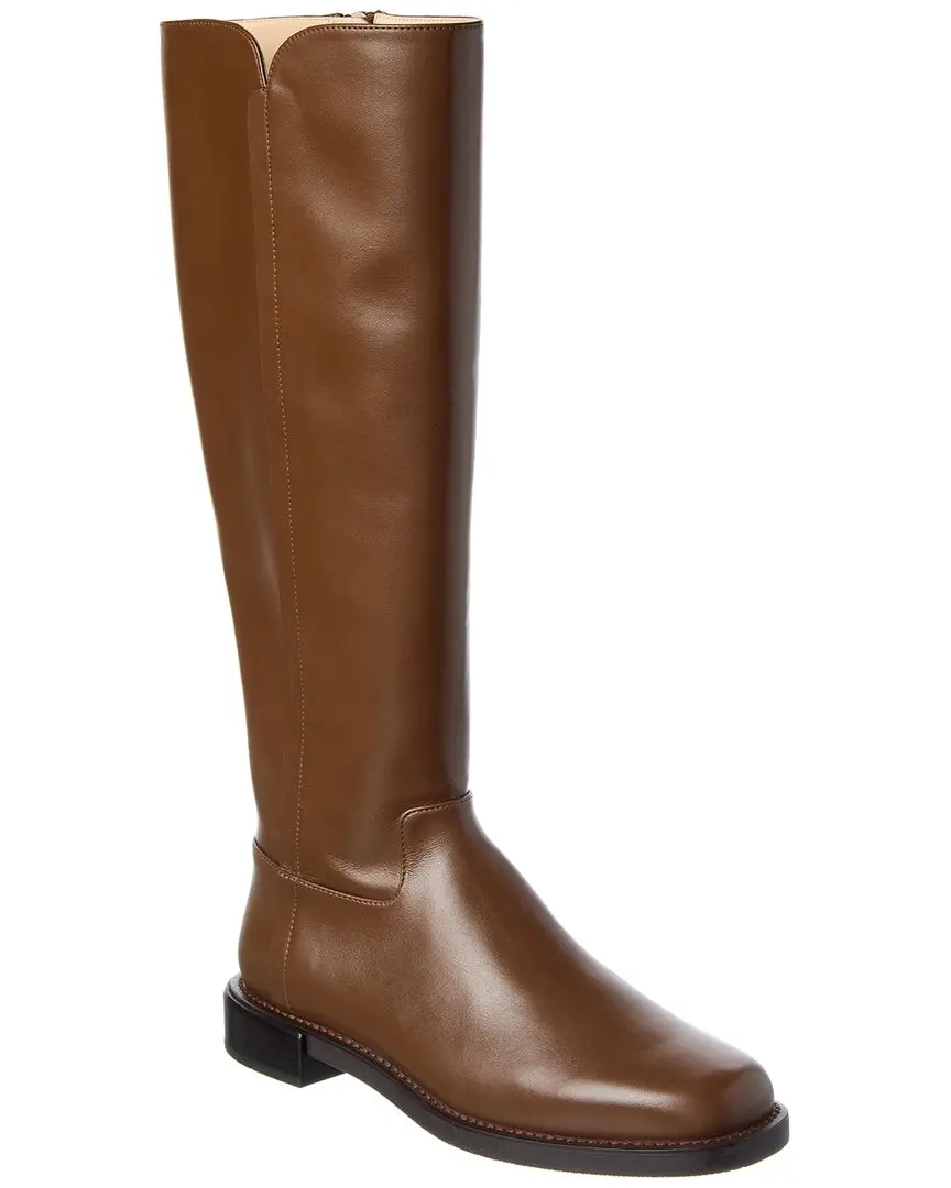 Stuart Weitzman Leather Knee-High Riding Boot