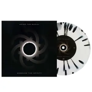 After The Burial - Embrace The Infinity Bone + Silver W/ Black Splatter 7" Vinyl