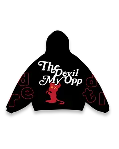 Devil My Opp Scattered Zip Up Devil My Opp Scattered Zip Up