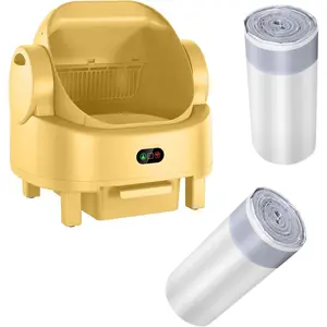 Automatic Litter Box Bags 20 Counts Self Cleaning Litter Box Bags Kitty Litter Liners for Poop