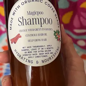 Magicpoo Shampoo Organic Fragrance Free Silicone Free Oil Control Colour protection Colour protection Anti-dandruff