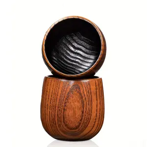 2Pcs Wooden Whiskey Glass Gifts For Men - Charred Wood Bourbon Whiskey Glasses, Perfect For Men Who Have Everything, Gift For Dad Or Boyfriend On Father's Day,Birthday, Christmas, Thanksgiving