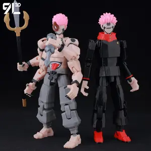 9L3D T13 Jujutsu Kaisen Itadori Figure LUCKY13 Training Ver. JJK Titan13 Multi-Jointed Movable Dummy13 Stress Relief Toys Gifts