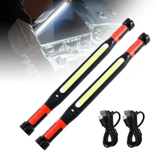 2026 New Magnetic Work Light, Under Hood Work Home Light Accessory Bar Rechargeable LED Work Light Bar, Under Hood Mechanic Light for Mechanic/Car Repairing/Garage