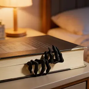 3D Monster Hand Bookmark, Gothic Devil Claw Bookmark, Unique Horror Theme Page Marker, Creative Halloween Gift, Novelty Book Accessory, Book Page Markers