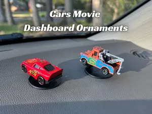 Cars Movie Dashboard Drift Ornaments