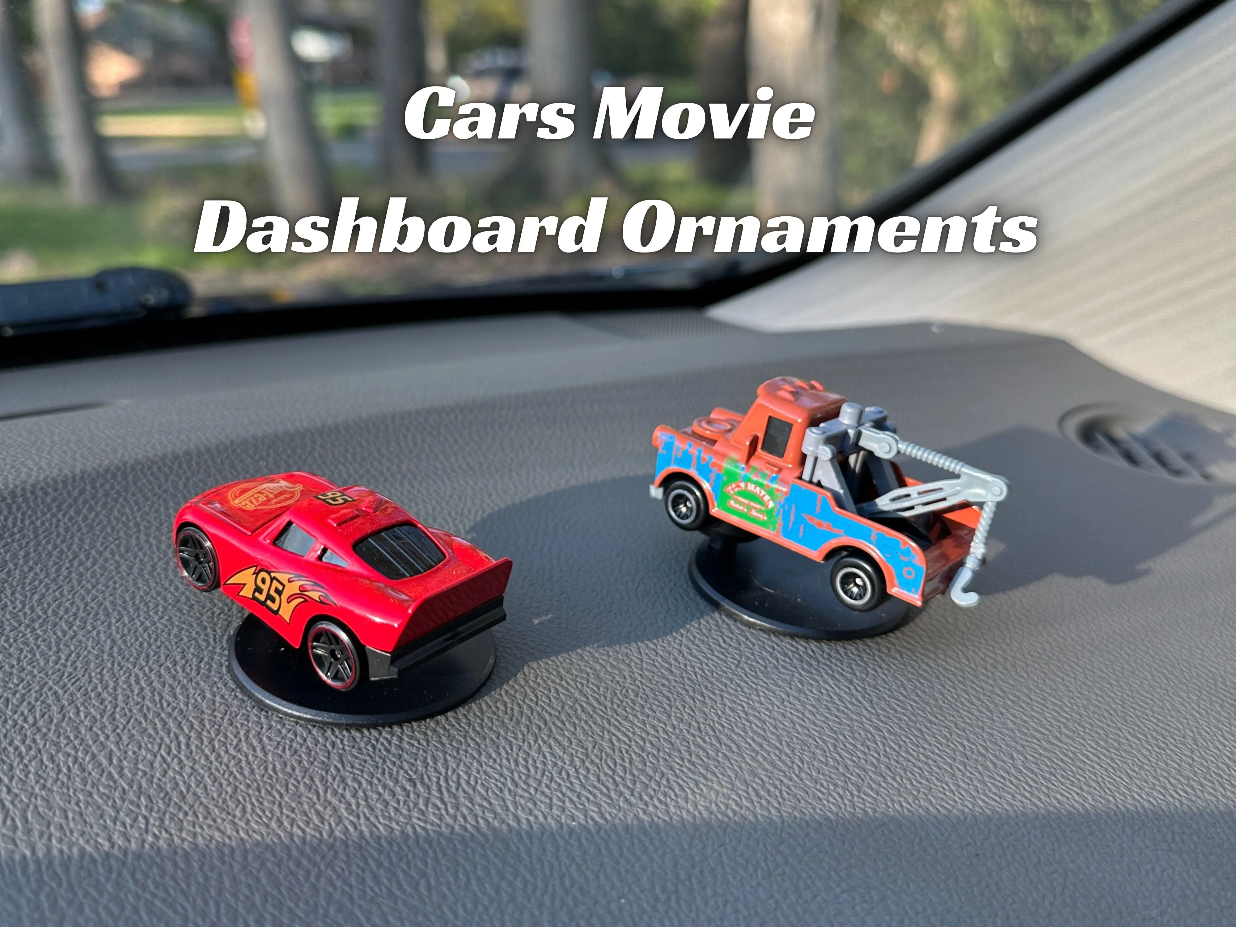 Cars Movie Dashboard Drift Ornaments