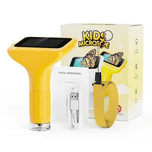 Handheld Digital Microscope, 1000x Magnification, 3-Inch IPS HD Screen, Portable Pocket Size, Compatible with Laptops, Kids' Educational Gift