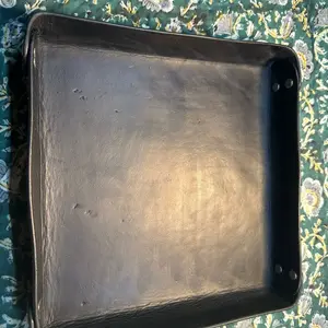 Leather tray
