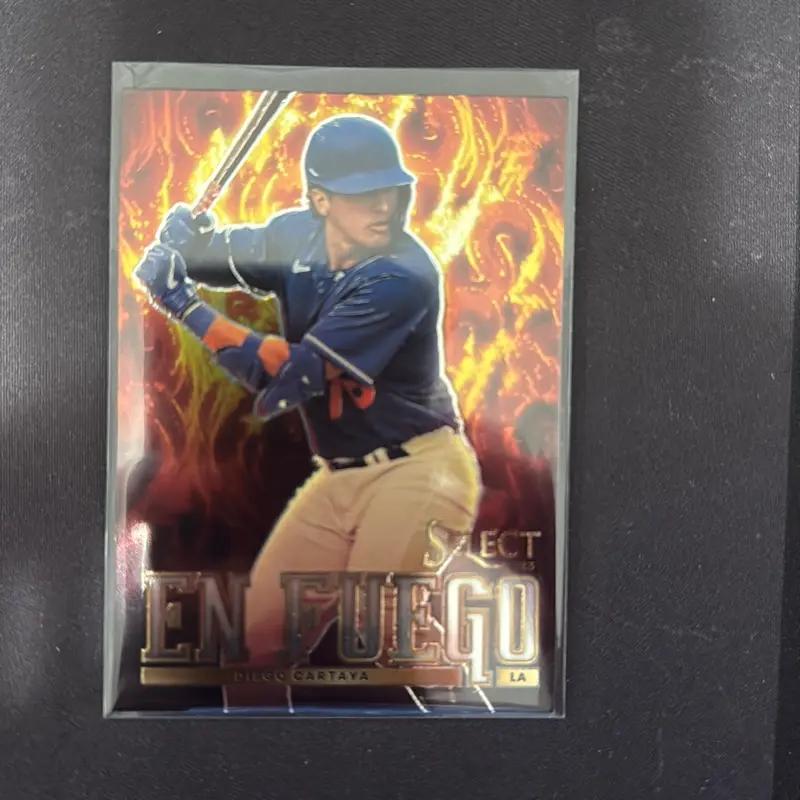 2023 Panini Select - En Fuego - #EF8 Diego Cartaya