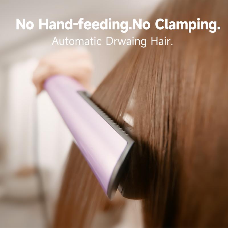 JELLYFISH AGD100 Air Gap Dryer 1400W Hair Straightener  | Clamp-Free Zero Touch No Damage 2-in-1 Dry & Straightening Tool | 1400W High-Speed Professional  Salon Air Gap Hairdryer | 2 Speeds 4 Temps 1.1lb Lightweight for Home Travel