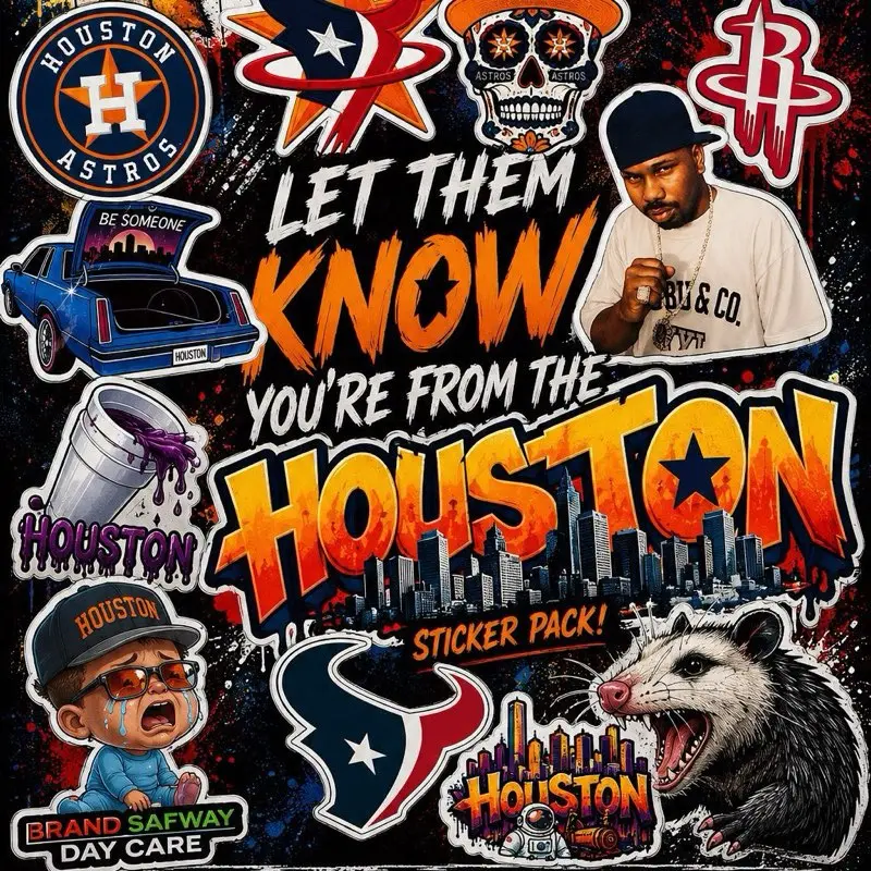 Houston Sticker Pack