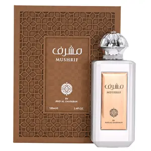 Ard Al Zaafaran Mushrif EDP Type Cologne - Aromatic Citrus Woody Fragrance, Dual-Gender Men's Fragrance, Unisex, 3.4 fl oz, New in Box